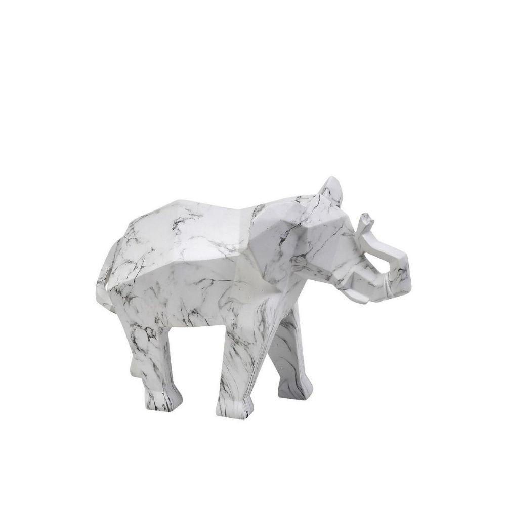 Ένας μικρός ελέφαντας σε απόχρωση λευκού μαρμάρου