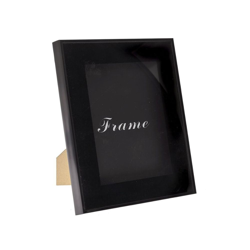 Μία γυάλινη κορνίζα για φωτογραφίες 13x18 μαύρη