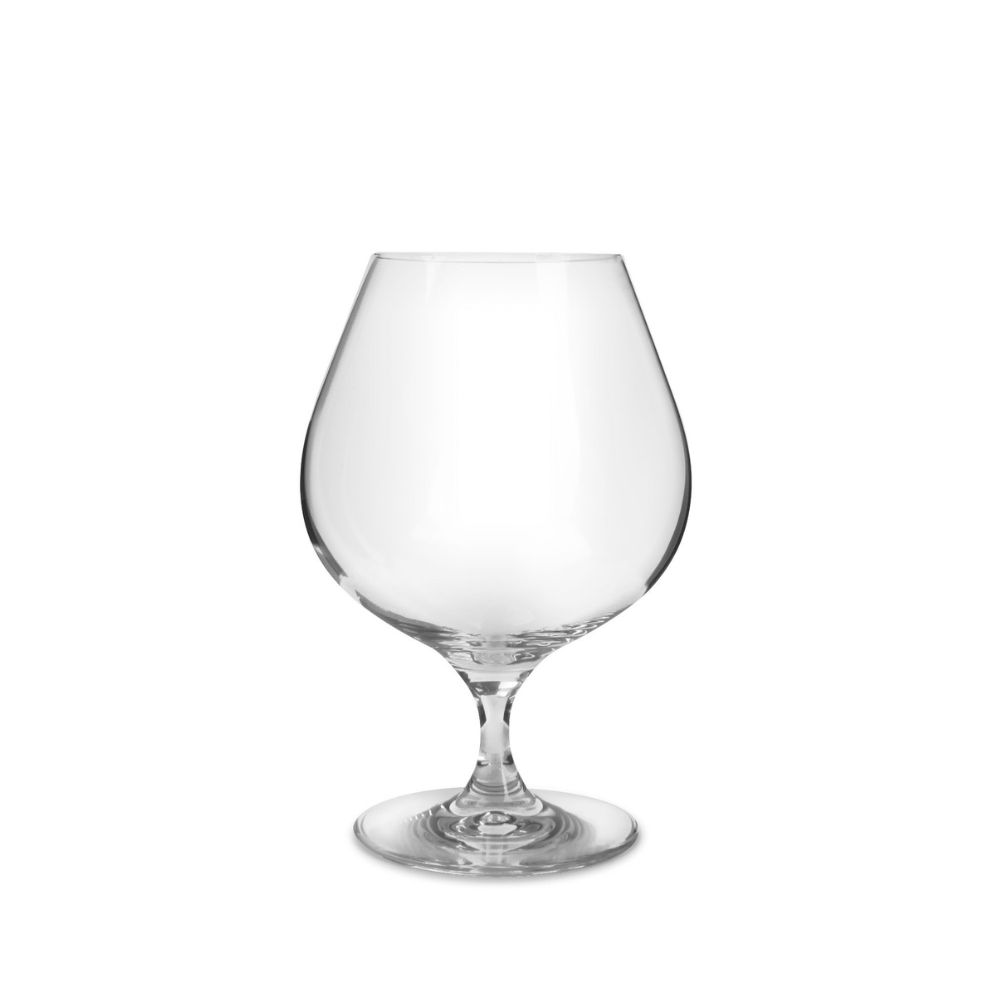 Ένα μεγάλο, γυάλινο ποτήρι για κονιάκ